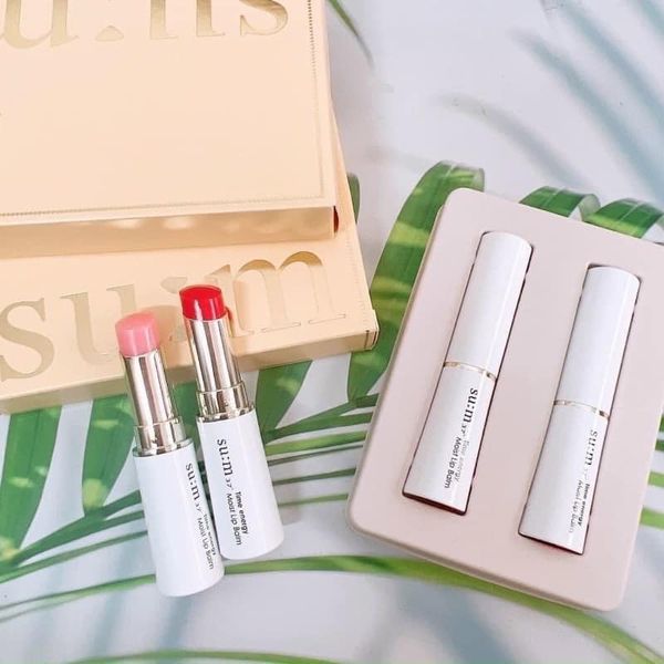Set Son Dưỡng Môi cao cấp SUM 37 Time Energy Moist Lip Balm Special 1