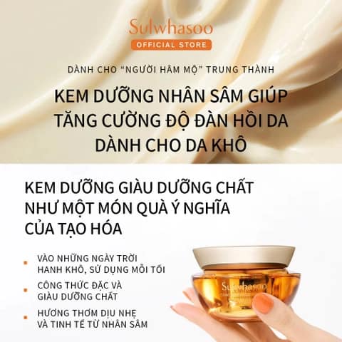 Bộ Kem Dưỡng Nhân Sâm Mới Sulwhasoo Concentrated Ginseng Renewing Cream 3