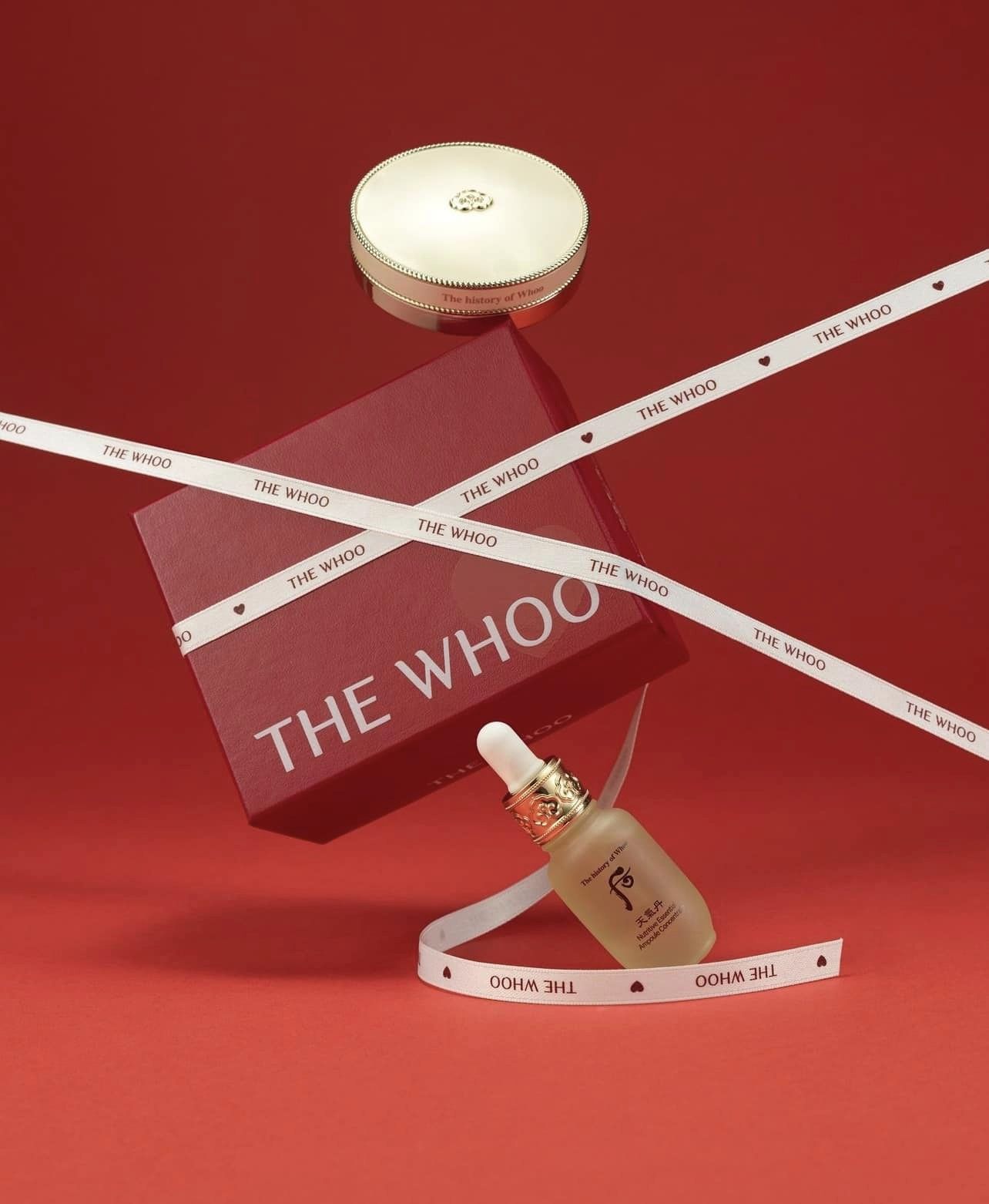 Bộ Phấn Nước Chống Lão Hóa Whoo Luxury Golden Cushion Glow SPF50PA 1