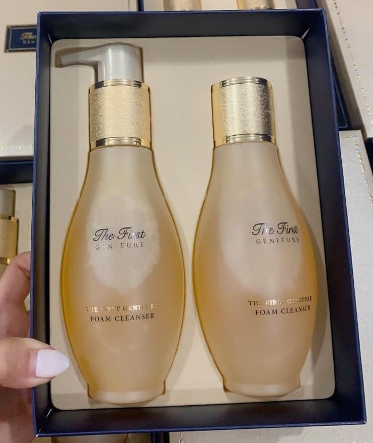 Bộ Sữa Rửa Mặt Tái Sinh Ohui The First Geniture Foam Cleanser 1