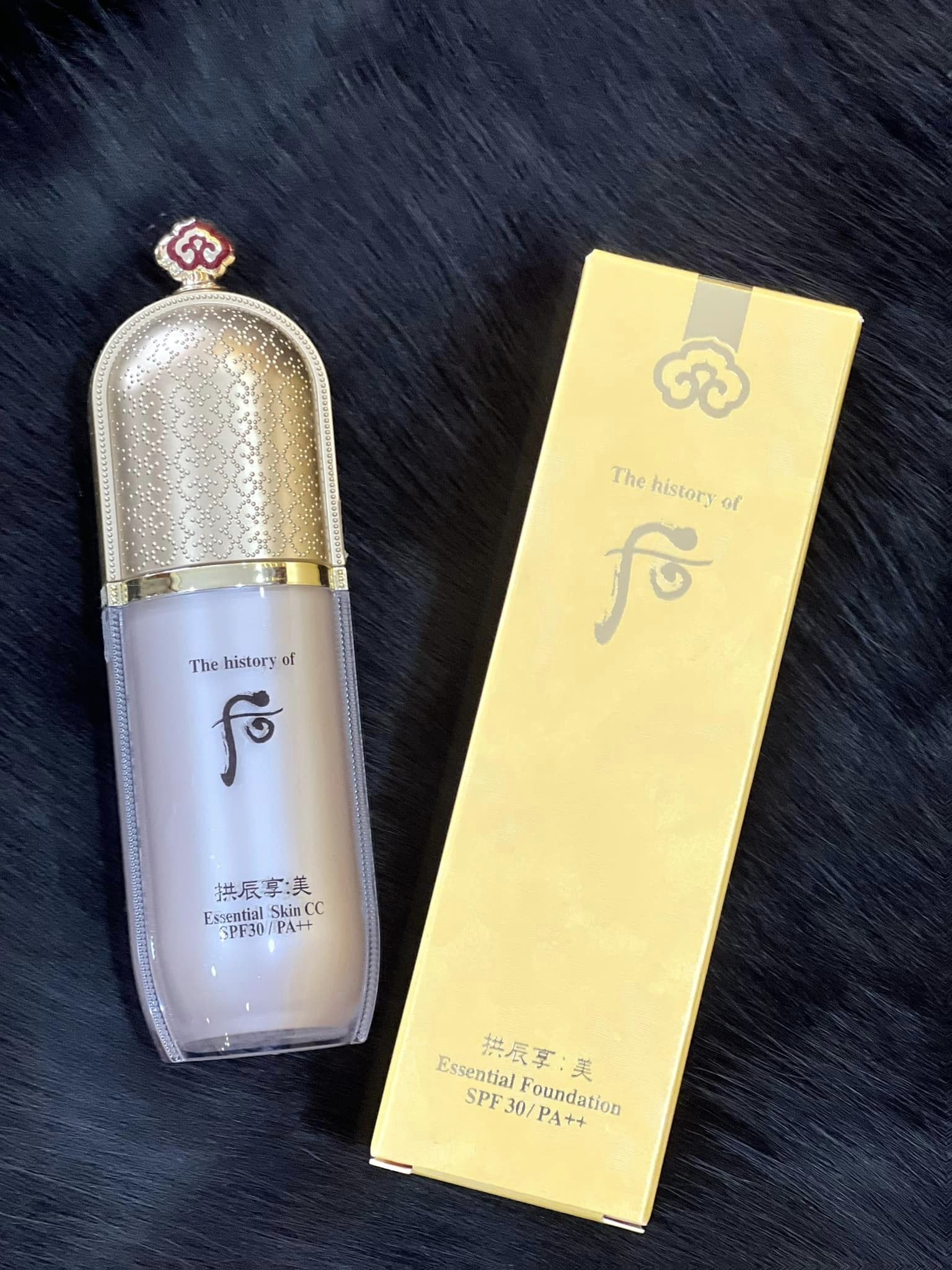 Kem CC Trang Điểm Whoo Gongjinhyang Mi Essential CC Cream SPF30PA 3