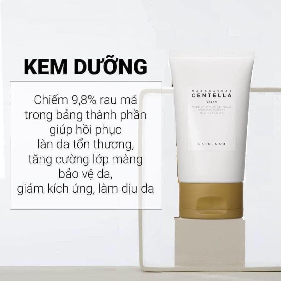 Kem Dưỡng Skin1004 Cho Da Mụn Và Nhạy Cảm Madagascar Centella Cream 3
