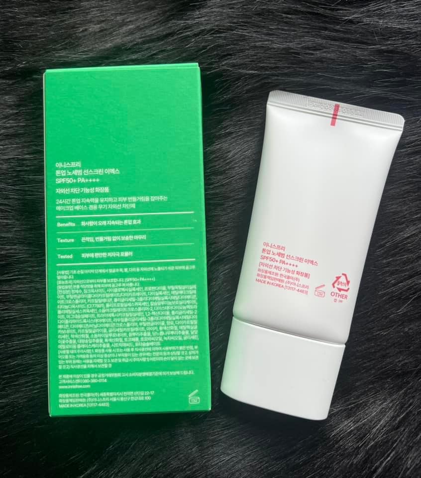 Kem chống nắng nâng tông INNISFREE Tone Up No Sebum Sunscreen EX SPF 3