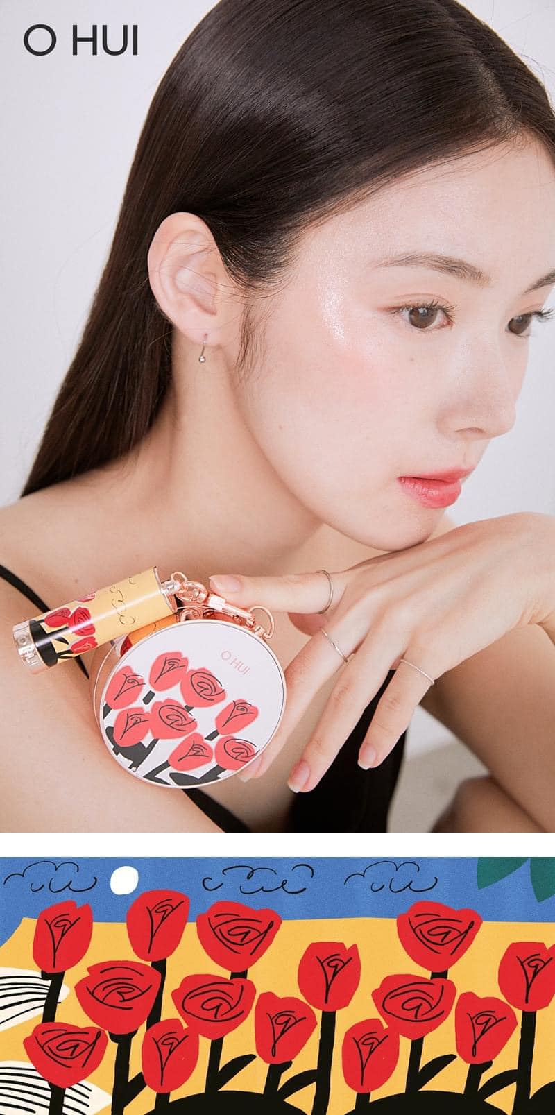 Phấn nước Ohui Ultimate Cover LIFTING Cushion bản cao nhất của Ohui TẶNG SON 3