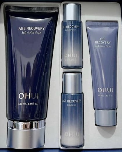 SET SỬA RỬA MẶT OHUI AGE RECOVERY SOFT AMINO FOAM SPECIAL SET 2
