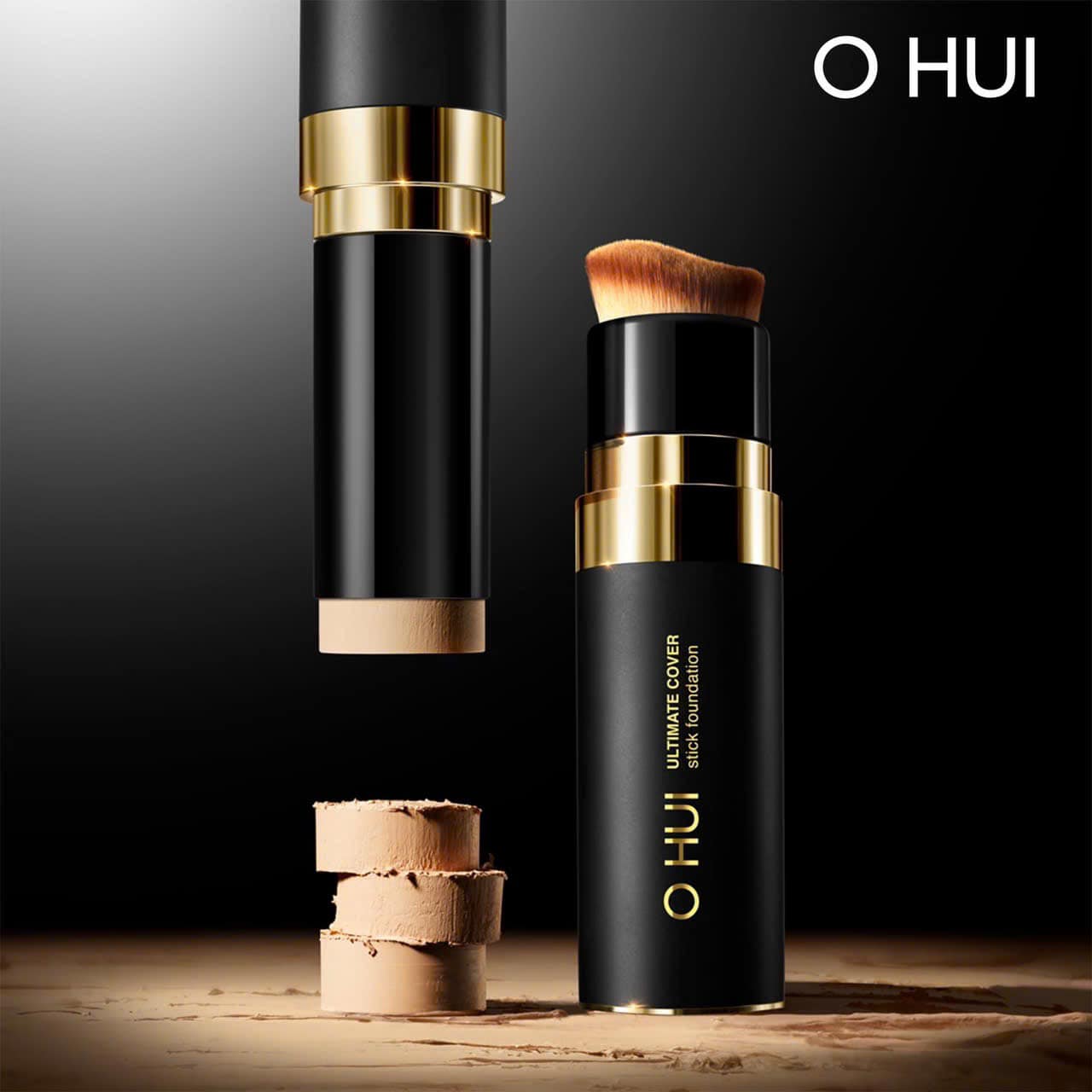 Set Kem Nền Dạng Thỏi O HUI Ultimate Cover Stick Foundation Special Set 2
