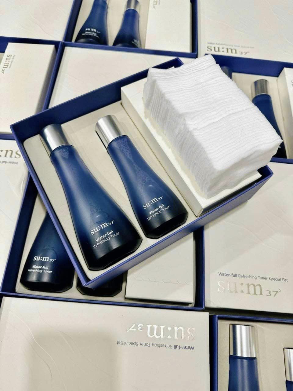 Set Nước Hoa Hồng Cấp Nước SUM37 Water Full Refreshing Toner 1