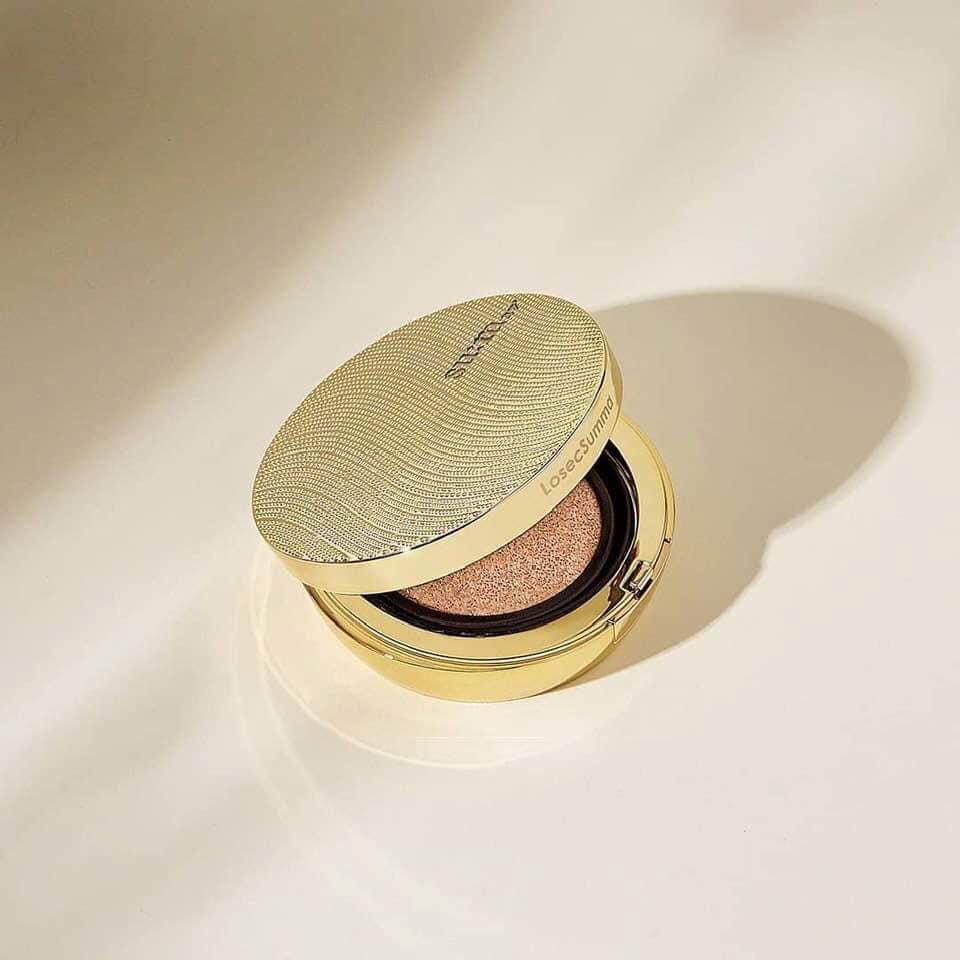 Set Phấn Nước Tinh Chất Vàng Sum37 Losec Summa Elixir Golden Cushion 3