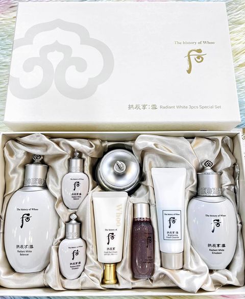 Set Whoo Trắng Dưỡng Trắng Da Trị Thâm Nám WHOO Radiant Whitening Special 1