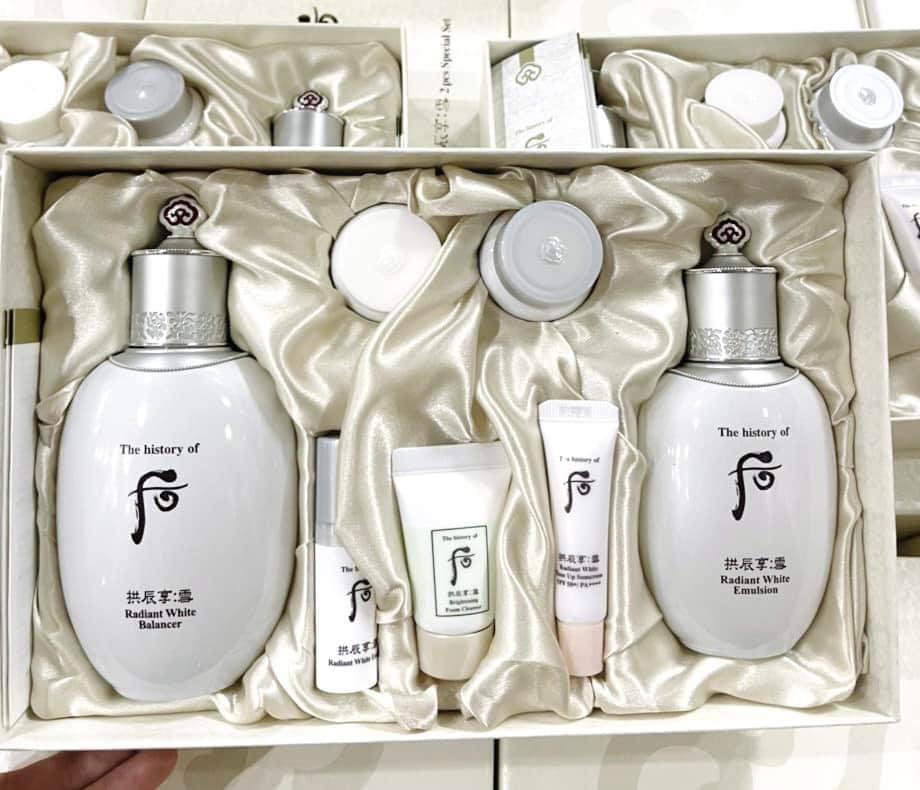 Set Whoo Trắng Dưỡng Trắng Da Trị Thâm Nám WHOO Radiant Whitening Special 2