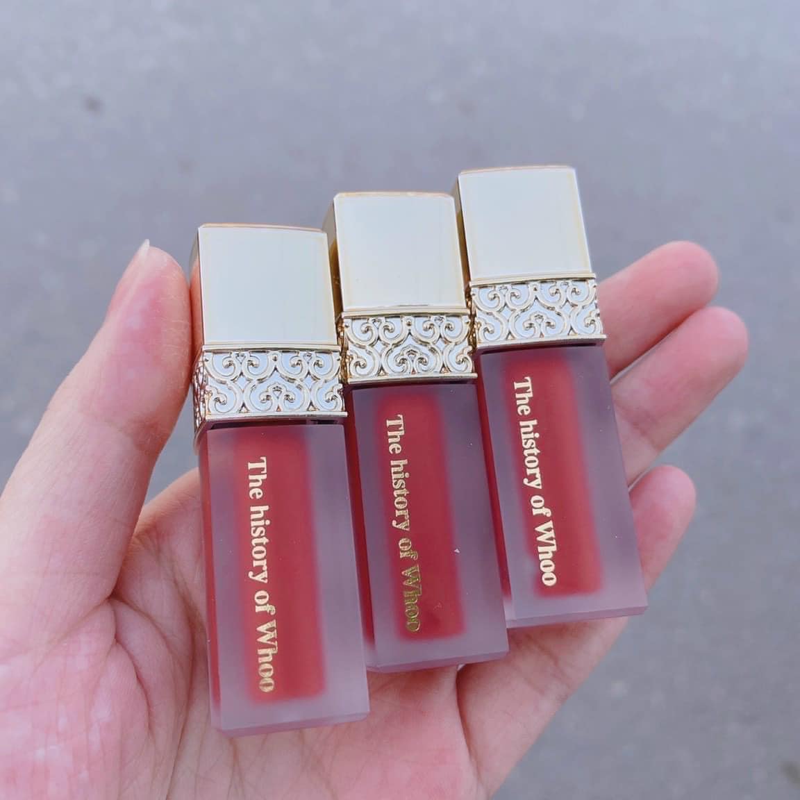 Son Kem Lì Hoàng Cung Mini Whoo Velvet Liquid Lip Rouge 1