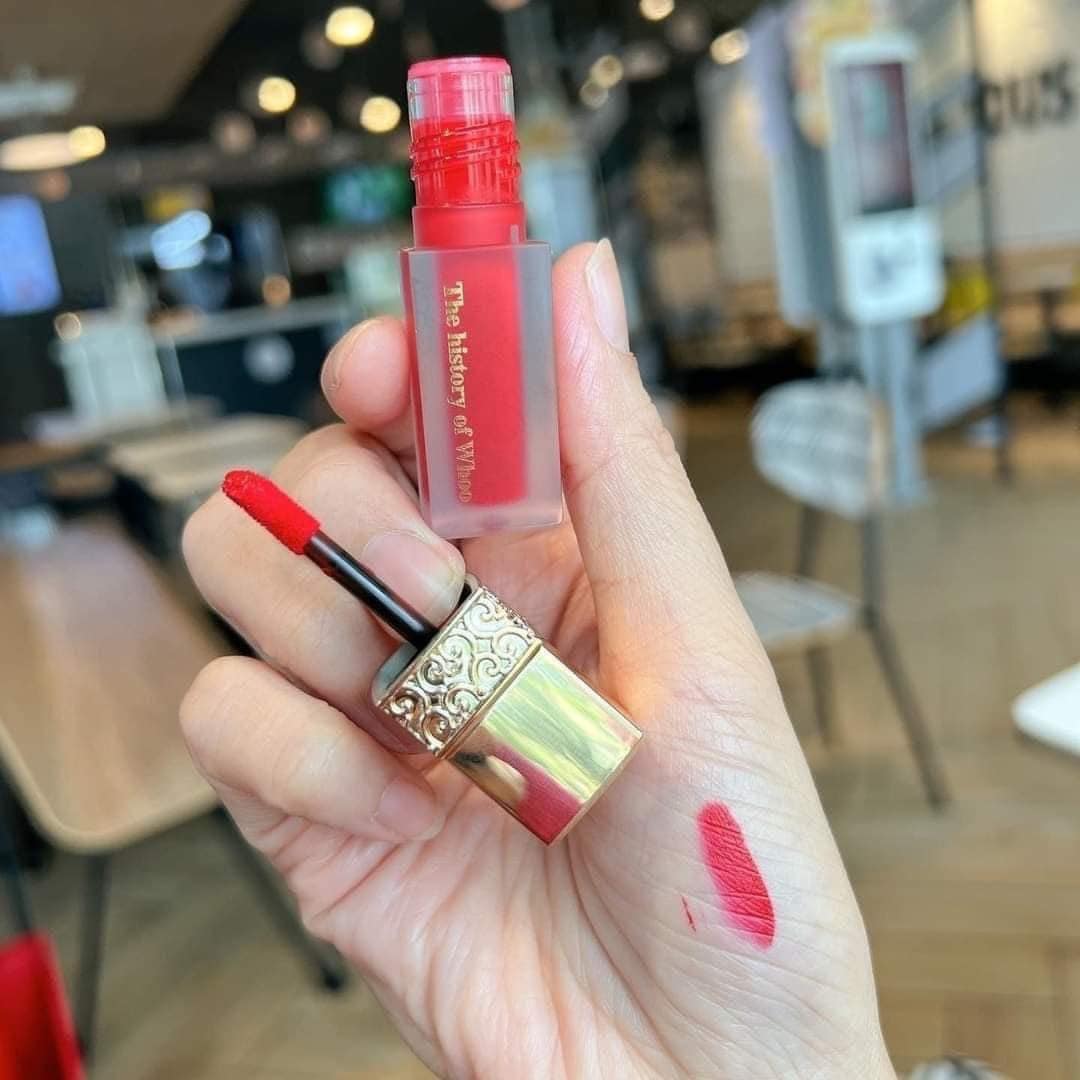 Son Kem Lì Hoàng Cung Mini Whoo Velvet Liquid Lip Rouge 2