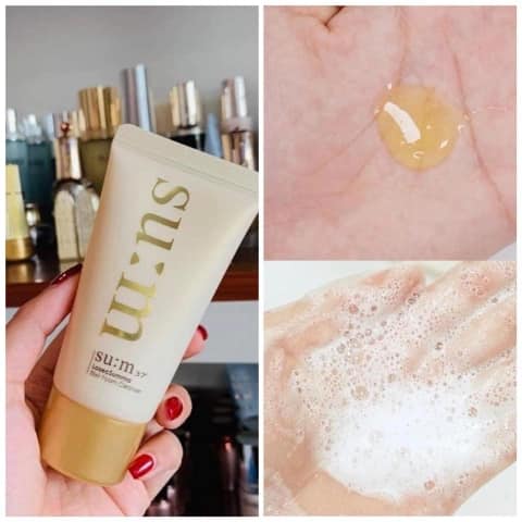 Sữa Rửa Mặt Tinh Chất Vàng Sum37 LosecSumma Elixir Foam Cleanser Mini 60ml 1