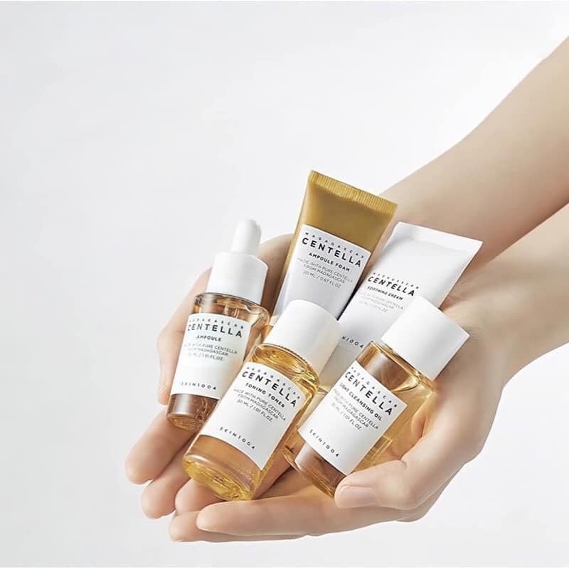 Bộ Dưỡng Da Chiết Xuất Từ Rau Má SKIN1004 MADAGASCAR CENTELLA TRAVEL KIT 3