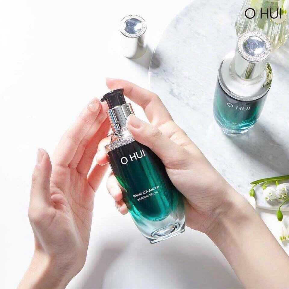Bộ Tinh Chất Chống Lõa Hóa OHUI Prime Advancer Ampoule Serum Special Set 3