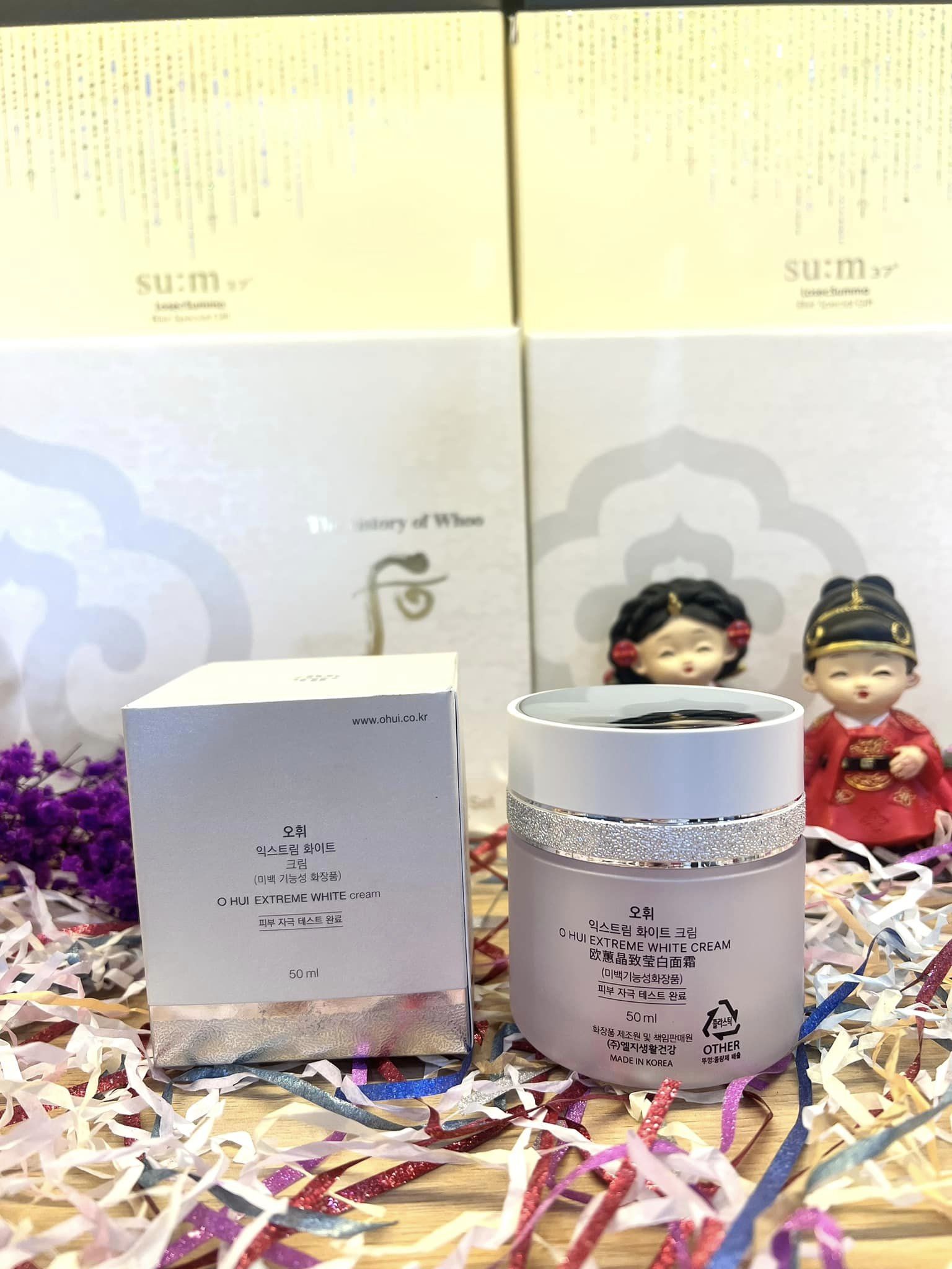 Kem Dưỡng Trắng Da Giảm Mờ Thâm Nám Ohui Extreme White Cream 2