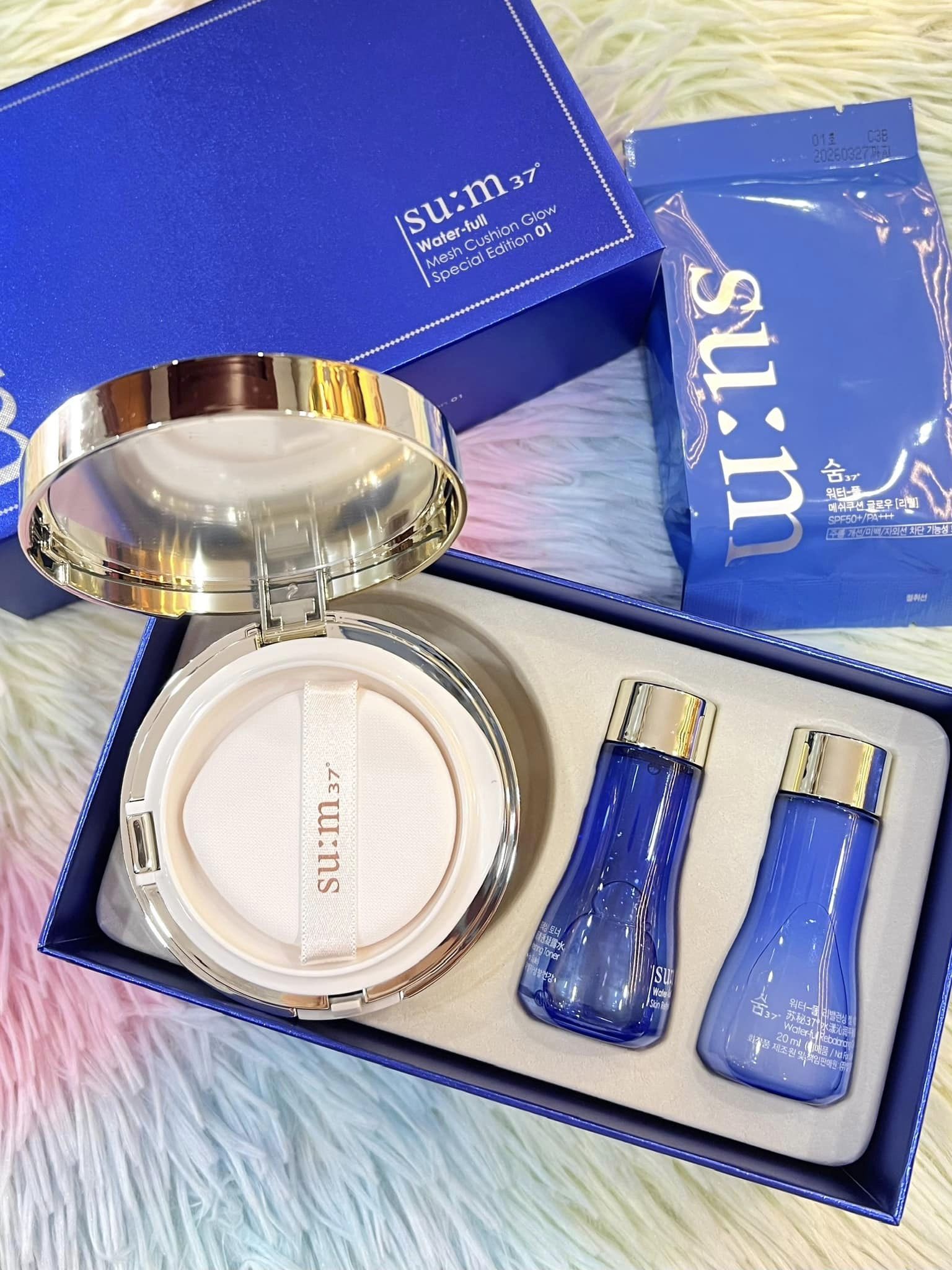 Phấn Nước SUM 37 Water Full CC Cushion Perfect Finish 23gr SPF50 PA 2