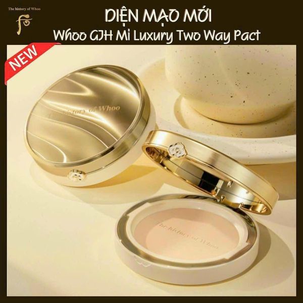 Phấn Phủ Whoo Vàng Cao Cấp Dạng Nén Mẫu Mới 2