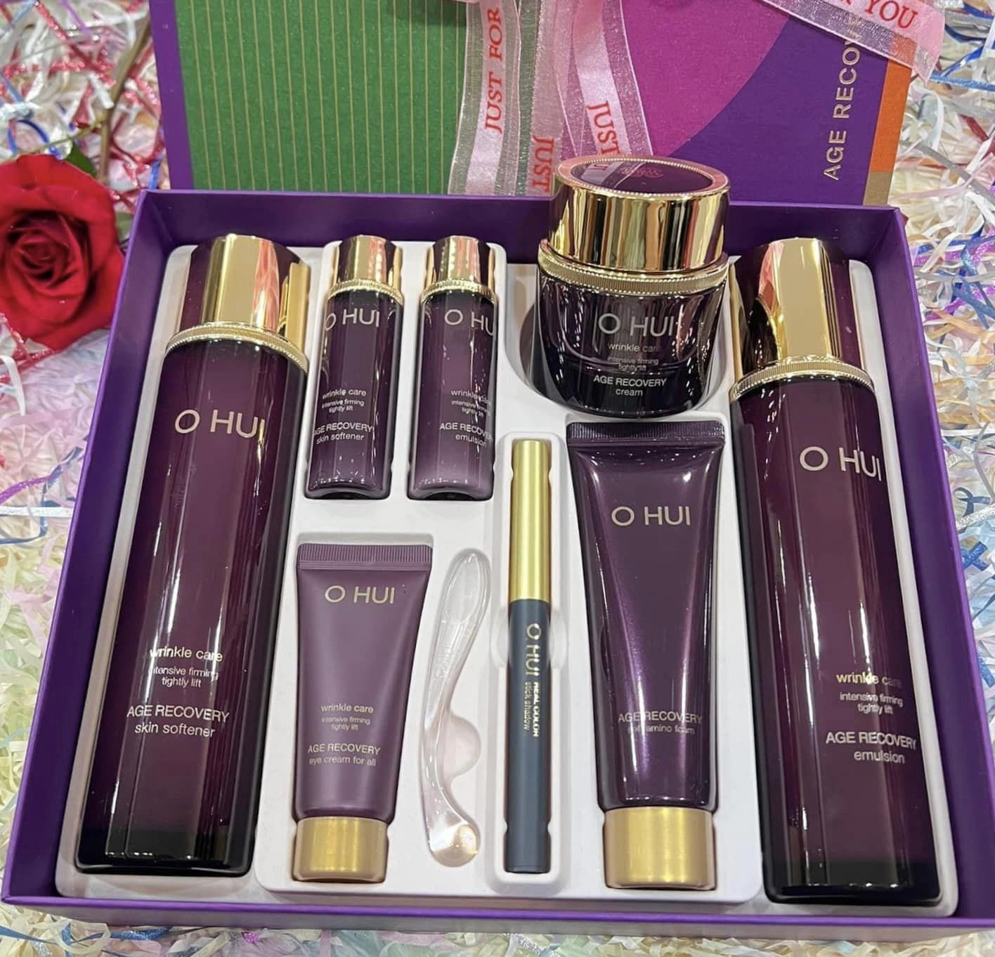 SET OHUI TÍM CHỐNG NHĂN CHỐNG LÃO HÓA DA OHUI AGE RECOVERY 1