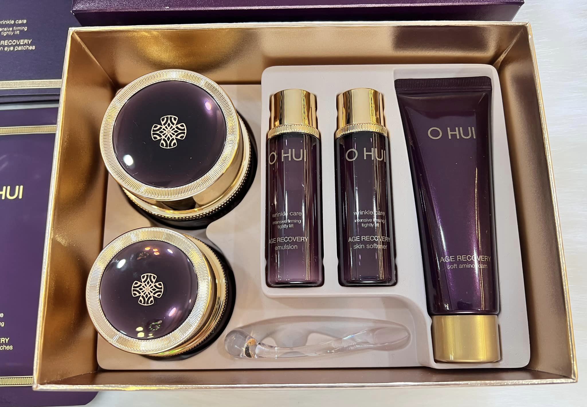 Set Kem Ohui Tím Chống Lão Hóa Ohui Age Recovery Cream Set 2