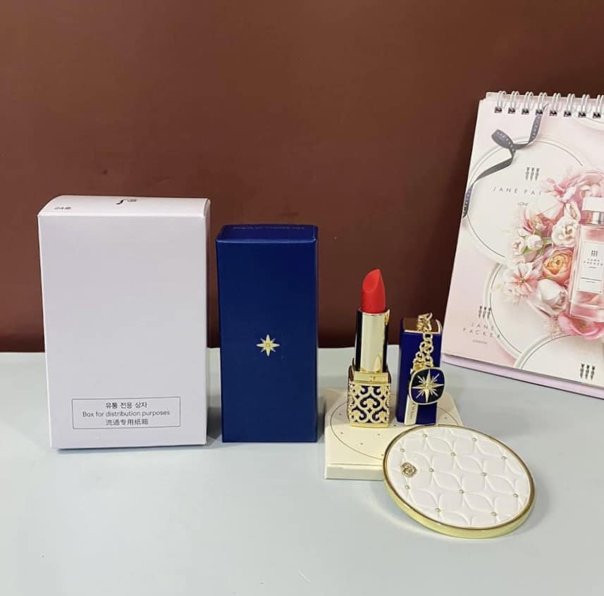 Set son nhung lì Whoo Gongjinhyang Gongjinhyang Mi Velvet Lip Rouge Phiên bản Holiday 2