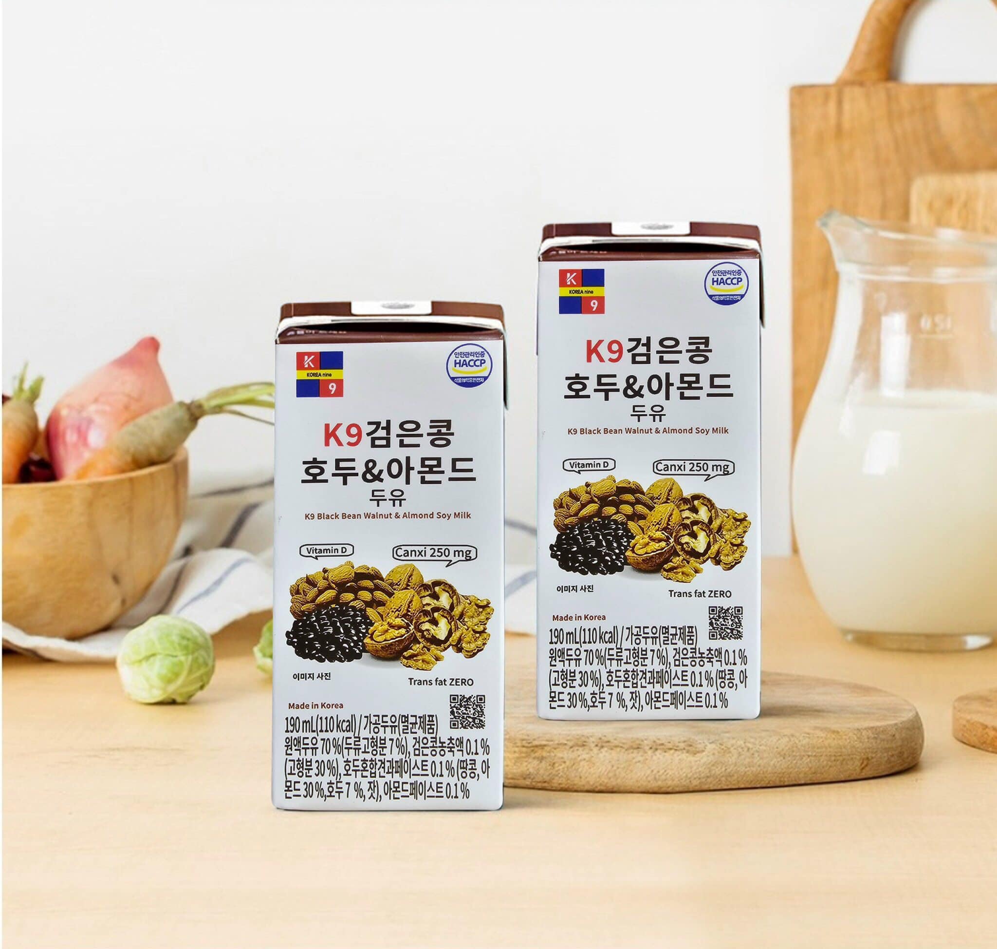 Sữa Hạt Óc Chó Hạnh Nhân Đậu Đen K9 Hàn Quốc Thương hiệu AREUM DEUL 3