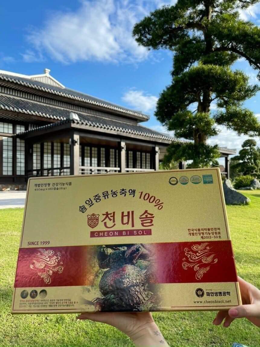 Tinh Dầu Thông Đỏ Chính Phủ Cheon Bi Sol 2