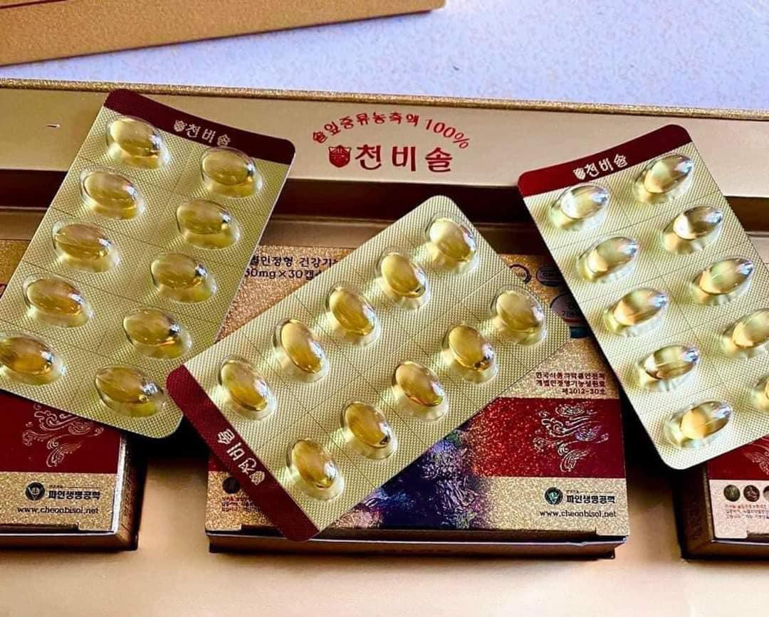 Tinh Dầu Thông Đỏ Chính Phủ Cheon Bi Sol 4