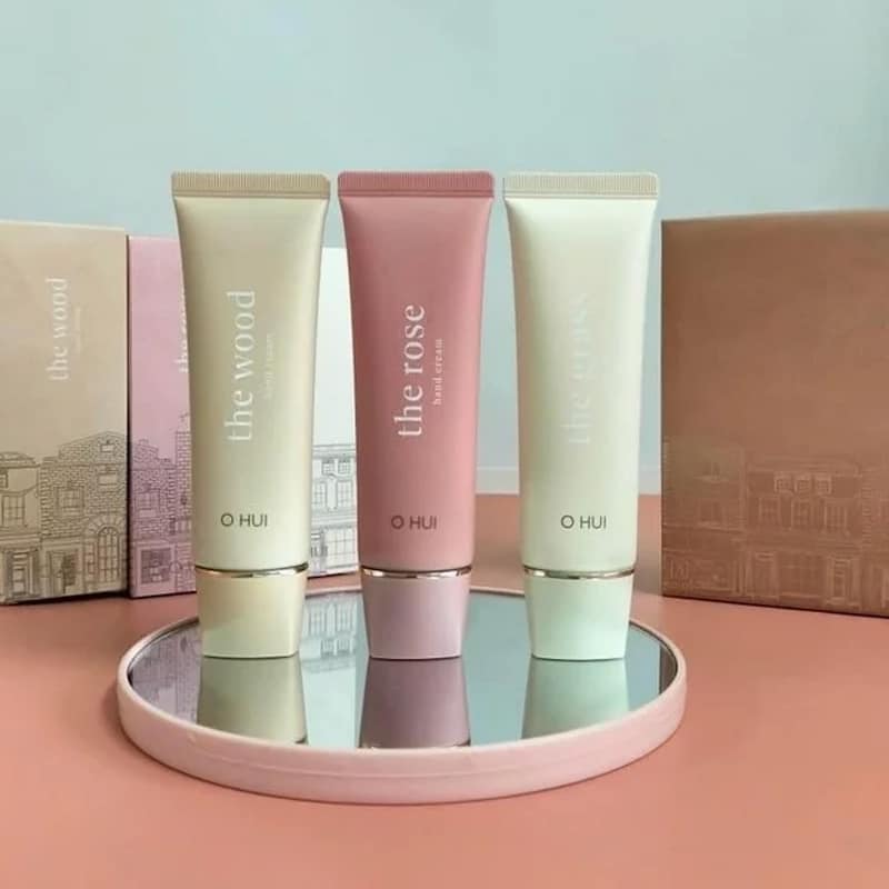 Tách set dưỡng da tay Ohui hương gỗ giúp da tay mềm mại mịn màng 1